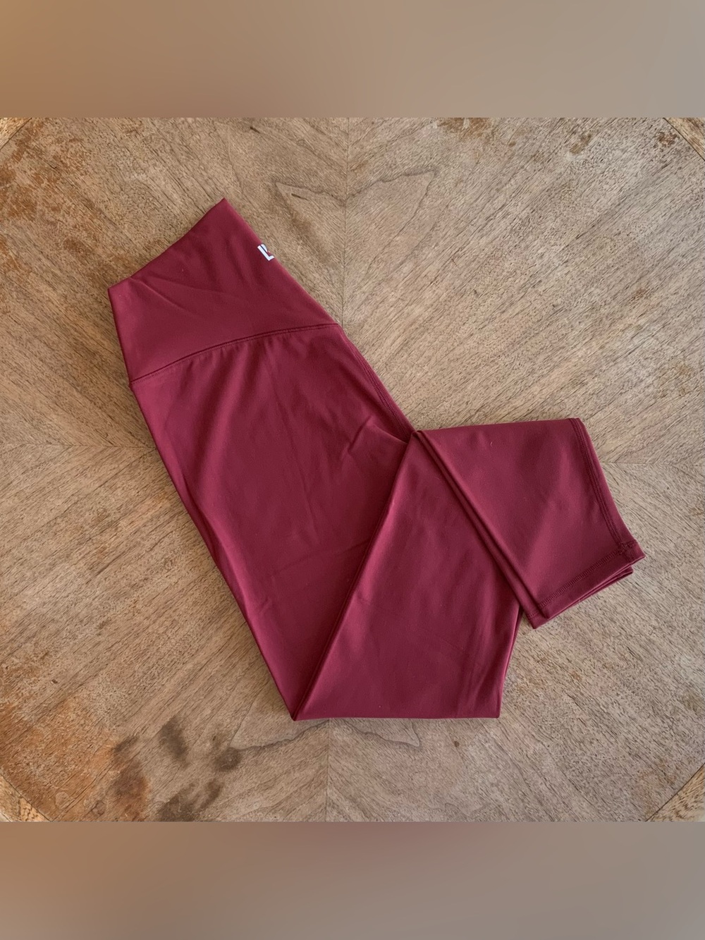 BuffBunny Vineyard Dark Red Rosa Leggings